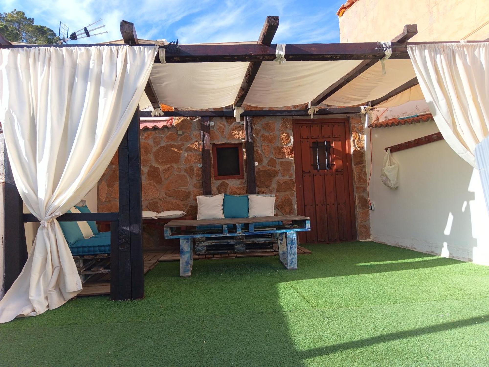 Casa Rural la Piedra del Cambrón Villaverde De Guadalimar Exterior foto
